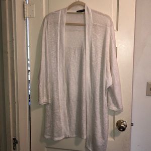 Off-white spring cardigan